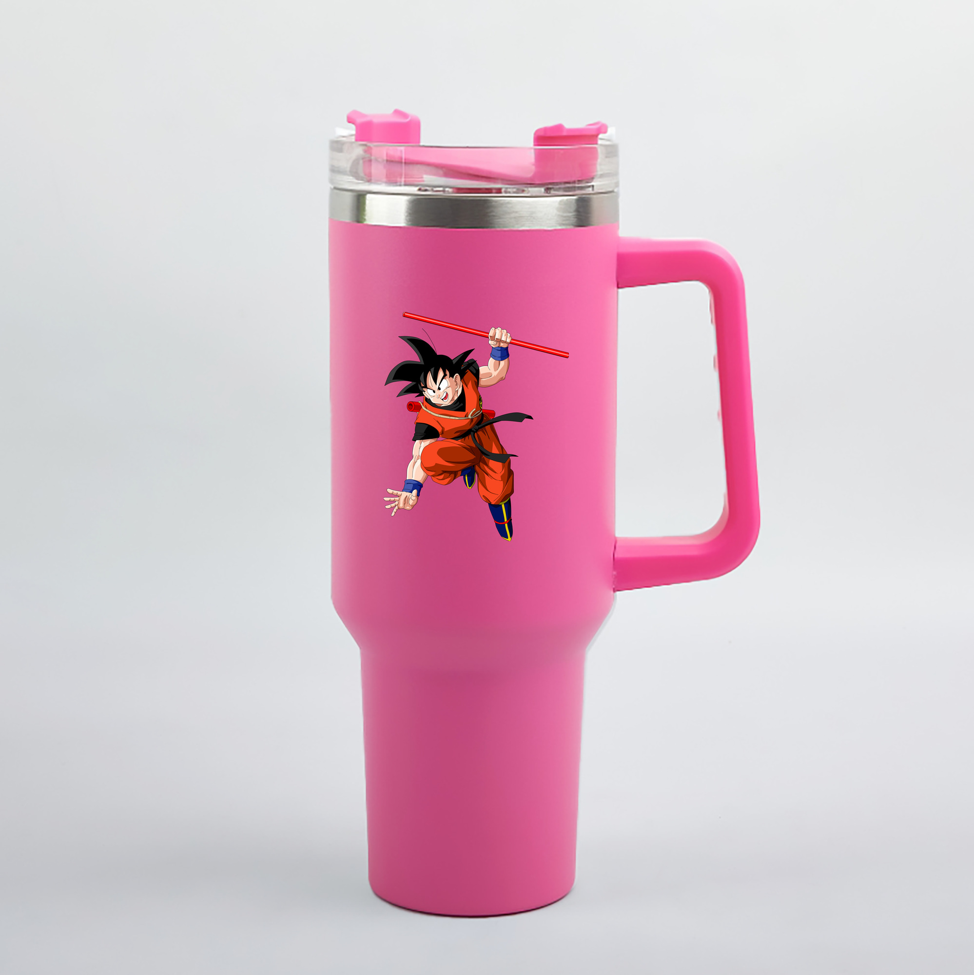 （画像用） ドラゴンボール 孫悟空（そん ごくう）Son Goku カカロット DRAGON BALL Kakarotto 1200mL車用タンブラー（カラープリント）